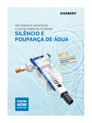 Folheto Mecanismos Geberit