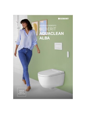 Folheto Geberit AquaClean Alba