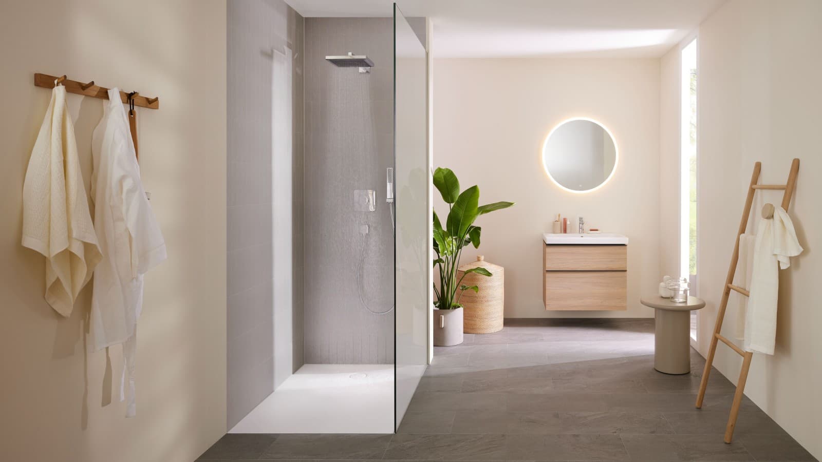 Casa de banho Geberit iCon com duche Geberit Casa de banho Geberit iCon com duche Geberit