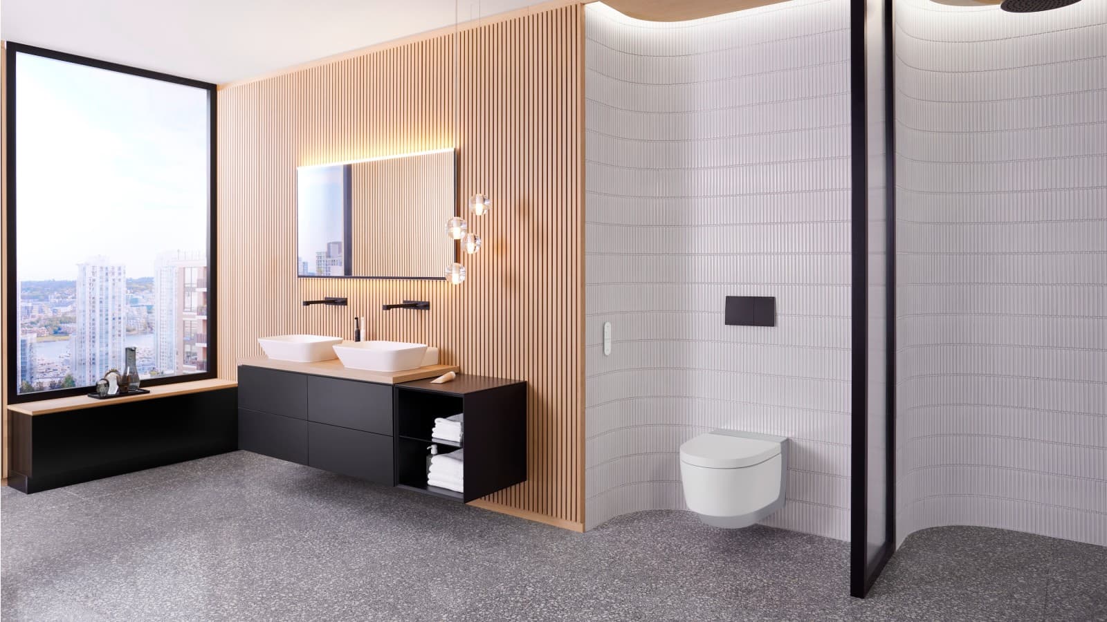 Geberit AquaClean Mera em cromado Geberit AquaClean Mera em cromado