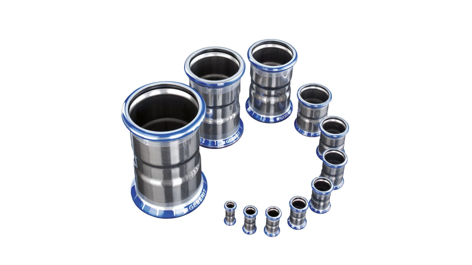 Dimensões dos acessórios de compressão Geberit Mapress Aço Inoxidável Dimensões dos acessórios de compressão Geberit Mapress Aço Inoxidável